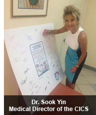 Dr. Sook Yin, Medical Director of the CICS