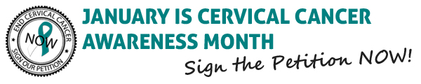 sign the end cervical cancer now petion