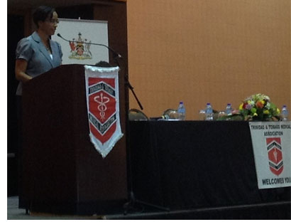 Dr. Lynda Williams made a presentation on behalf of the HCC