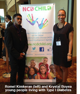Krystal Boyea and Romel Kimkeran