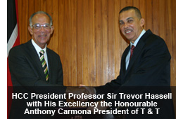 HCC with President of TT