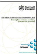 WHO report on the global tobacco epidemic 2013