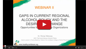 Gaps in Current Regional Alcohol Policy and the desire for Change - Opportunities for Civil Society Organizations.