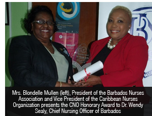 Honorary Award to Dr. Wendy Sealy