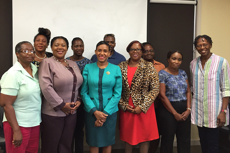 Members of the Antigua and Barbuda Wellness Committee