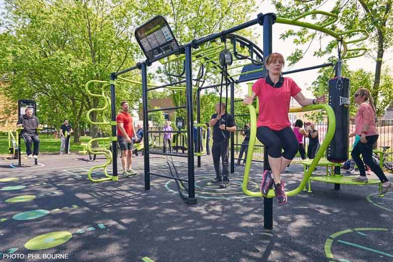 Playground for Adult Physical Activity