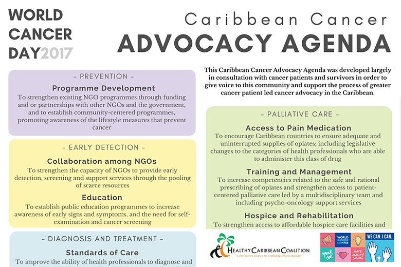 Caribbean Cancer Advocacy Agenda 2017