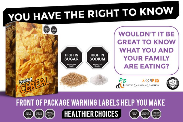 Front of Package Nutrition Warning Labels - Healthy Caribbean Coalition