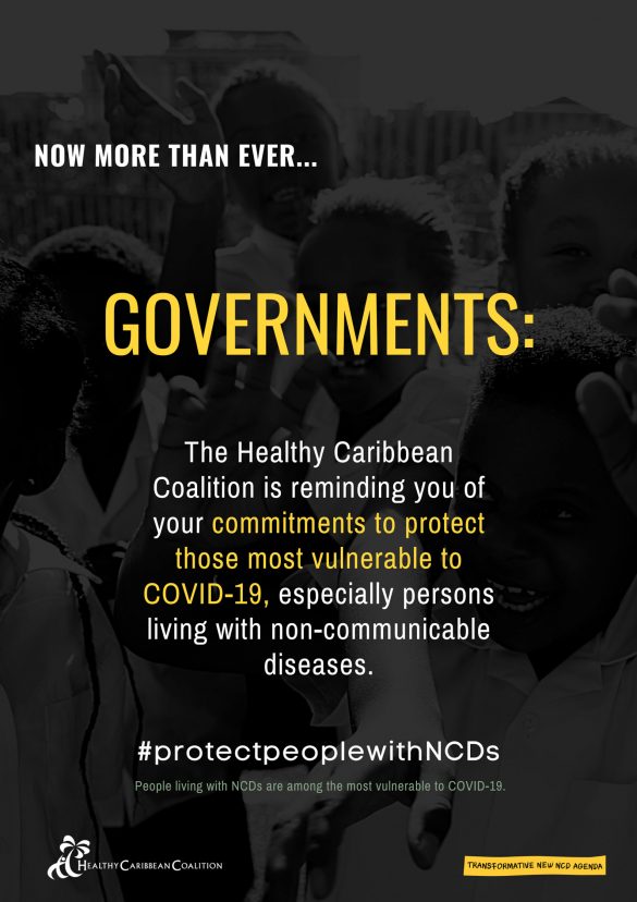 Let’s work together towards a Transformative New NCD Agenda