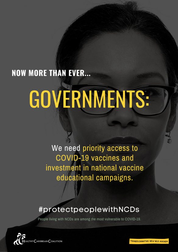 Let’s work together towards a Transformative New NCD Agenda