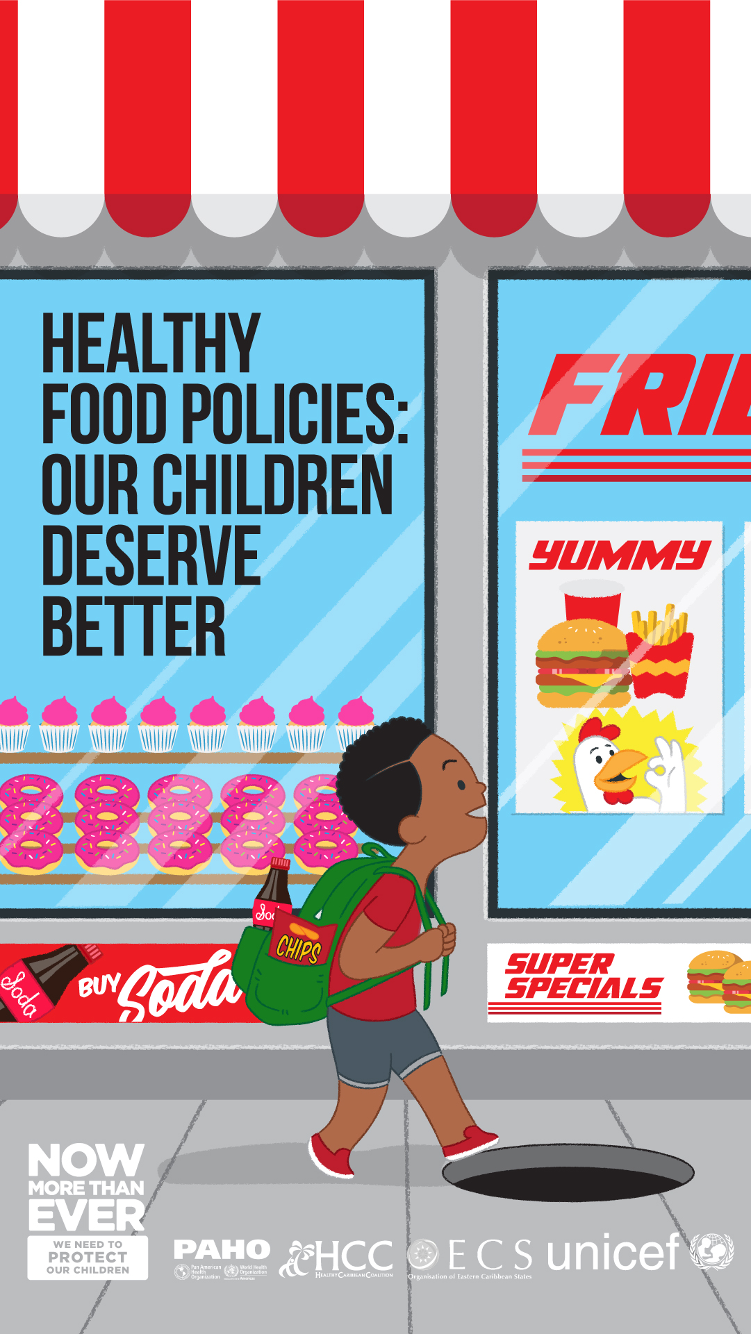 Healthy food policies: our children deserve better