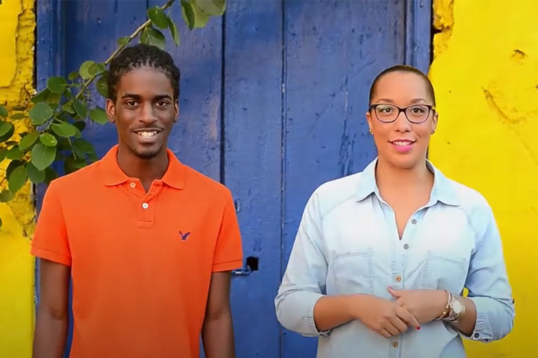Shaun Hercules and Krystal Boyea founders of Youth4NCDs