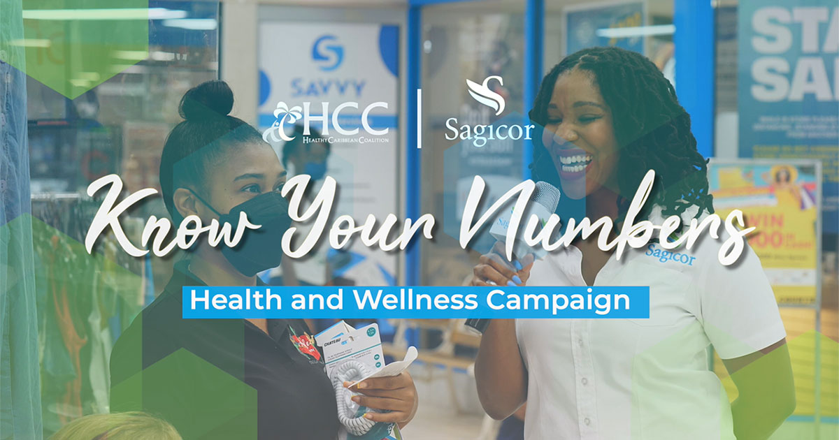 Sagicor Know Your Numbers Health and Wellness Campaign Healthy