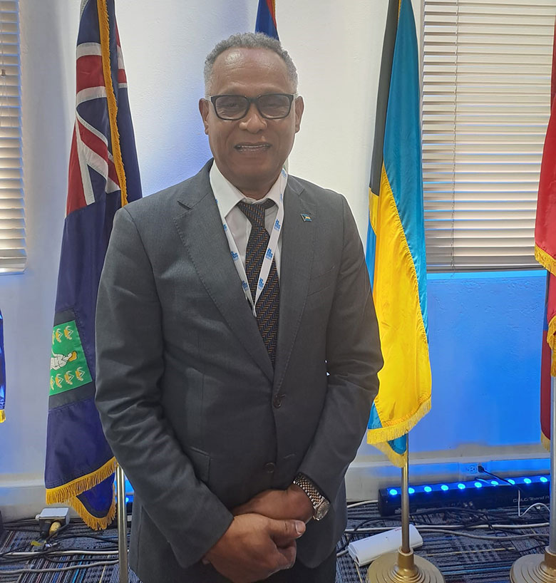 Dr. The Honourable Michael Darville, Minister of Health, the Bahamas