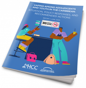 Cover of the HCC vaping among adolescents and Youth