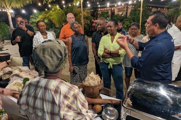 Chef Kuylen shares food culture Caribbean Media Awards 2023
