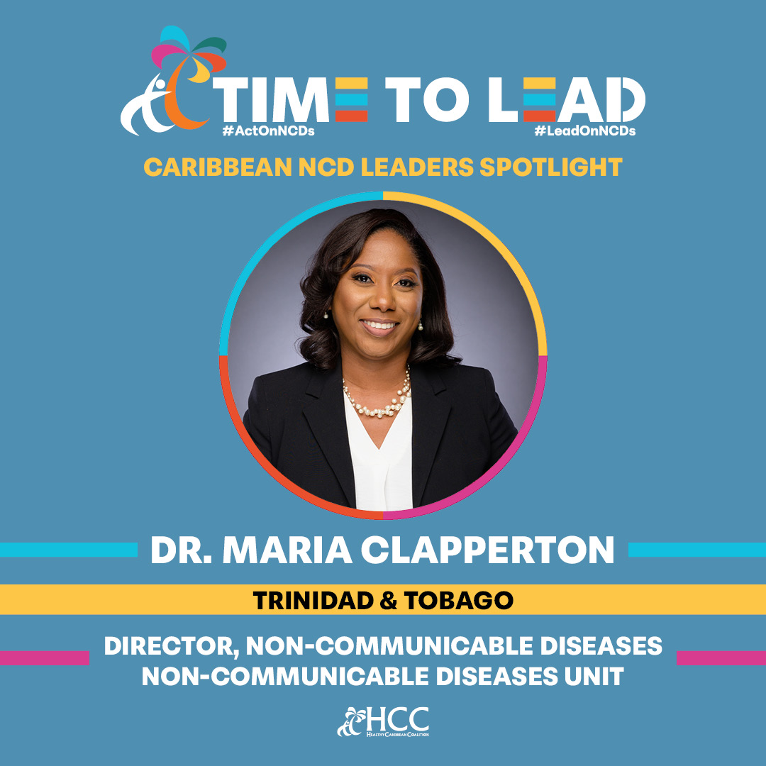 time-to-lead-dr-maria-clappleton NCD Focal Point