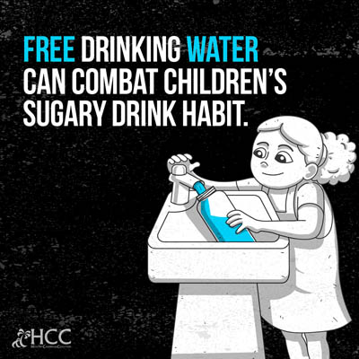 Free drinking water graphic