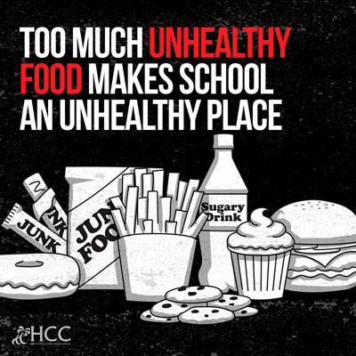 Unhealthy Food Graphic