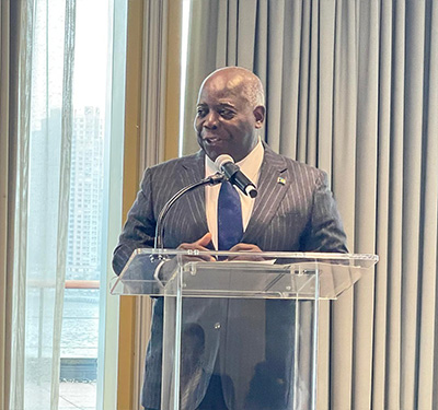 The Most Honourable Philip Davis, Prime Minister of the Bahamas